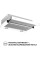 Витяжка телескопічна Perfelli TL 602 WH LED