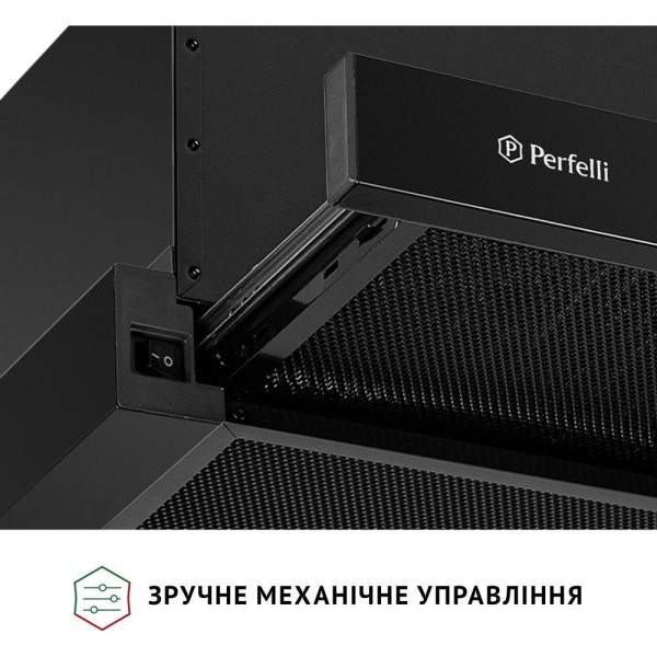 Витяжка телескопічна Perfelli TL 6212 Full BL 700 LED