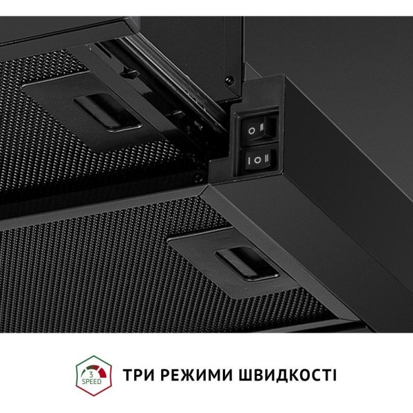 Витяжка телескопічна Perfelli TL 6212 Full BL 700 LED