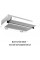 Витяжка телескопічна Perfelli TL 6822 WH 1200 LED