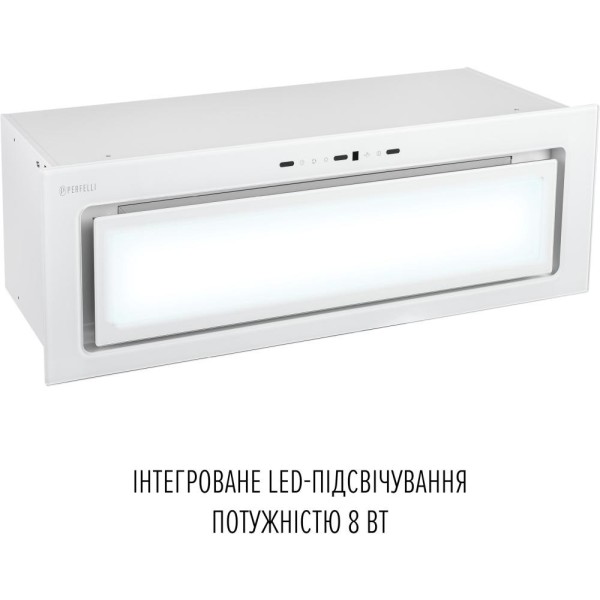 Витяжка вбудована Perfelli VISION 9 BIANCO SILENZIO
