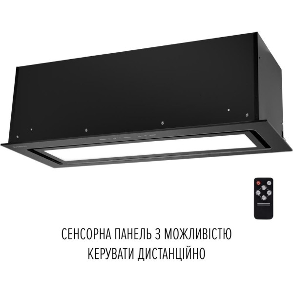 Витяжка вбудована Perfelli VISION 9 NERO SILENZIO