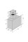 Витяжка похила Ventolux VITTO 60 BK (1000) TRC MM
