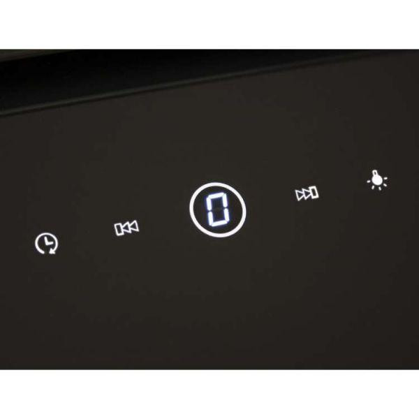 Витяжка похила Ventolux WAVE 60 BK (900) TRC