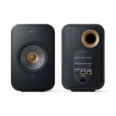 KEF LSX II Carbon Black