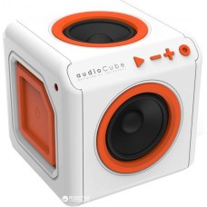 Allocacoc audioCube Portable White-Orange (3902-EUACPT)