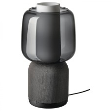 IKEA SYMFONISK Speaker lamp Glass shade Black (594.309.13)
