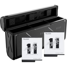 Telesin Multifunctional Storage Charging Box 15Вт + 2 акумулятора Stamina для GoPro 11-10-9 (GP-PT-G01)