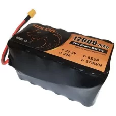 SUNLIPO FPV 6S3p 12600mAh 22.2V 90А (SUN-12600-BAT)