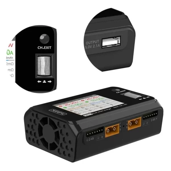 Зарядний пристрій ToolkitRC M6D DC 250W x2 (TK10800)