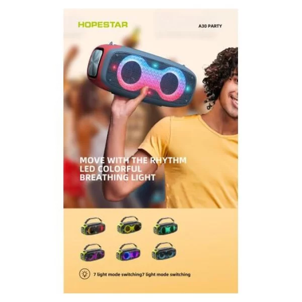 Портативна колонка Hopestar A30 Black