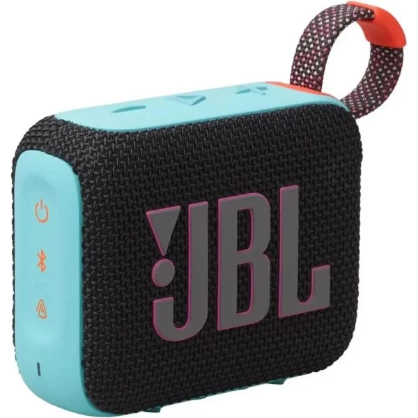 Портативна колонка JBL Go 4 Black Orange (JBLGO4BLKO)