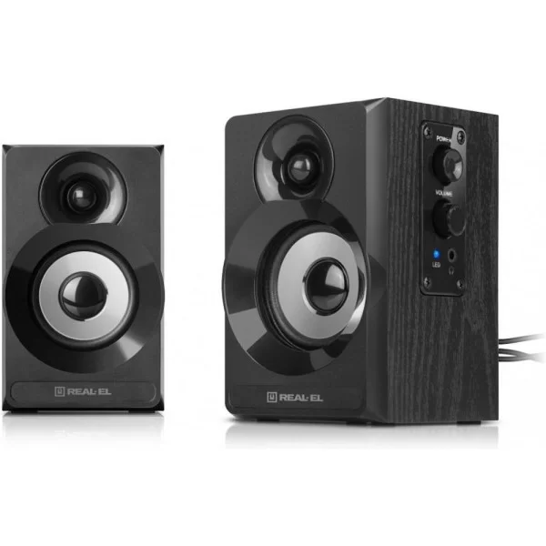 Акустичні колонки REAL-EL S-217 Black (EL121200013)