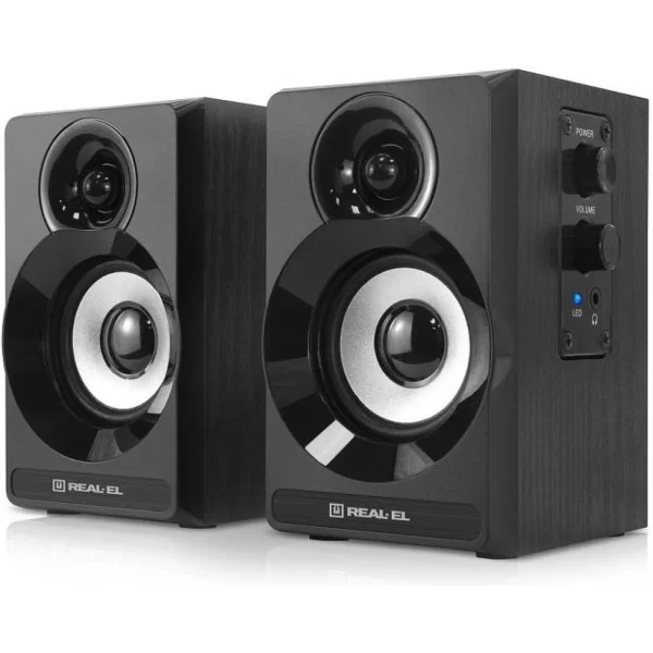 Акустичні колонки REAL-EL S-217 Black (EL121200013)