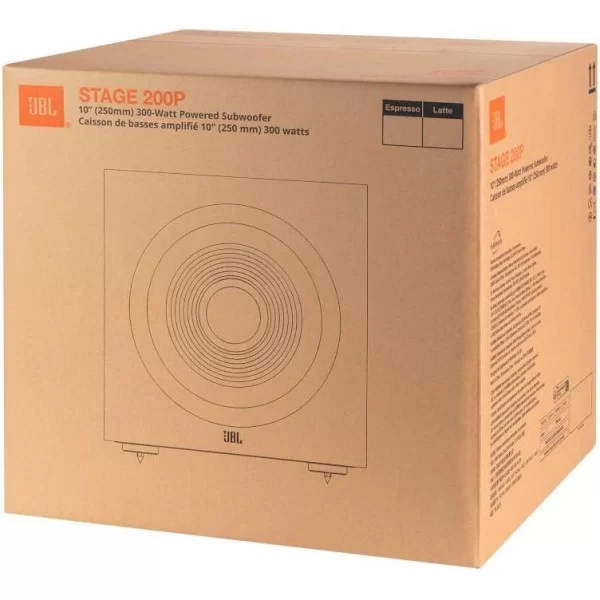 Сабвуфер JBL Stage 200P Black (JBL200PBLK)
