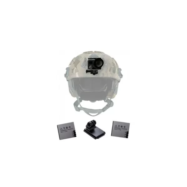 Екшн-камера AIRON ProCam 8 Tactical Helm Kit Black (4822356754510)