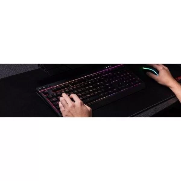 Клавіатура HyperX Alloy Core USB RGB ENG/UA Black (4P4F5AA)