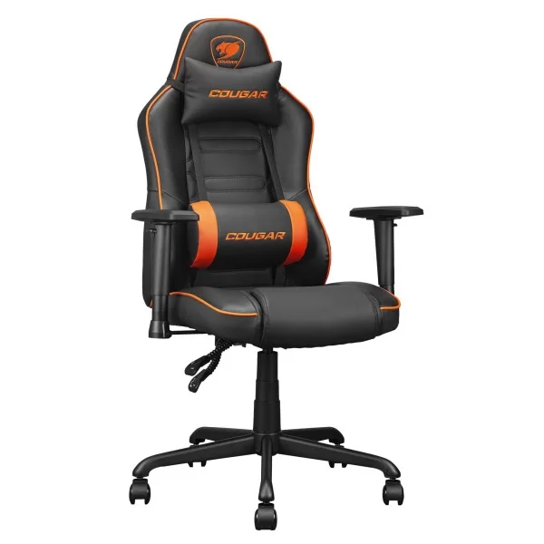 Комп'ютерне крісло для геймера Cougar Fusion S black/orange