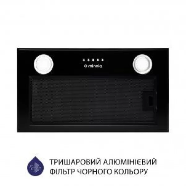 Витяжка вбудована Minola HBI 5222 BLF 700 LED