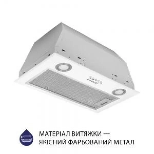 Витяжка вбудована Minola HBI 5722 WH 1200 LED