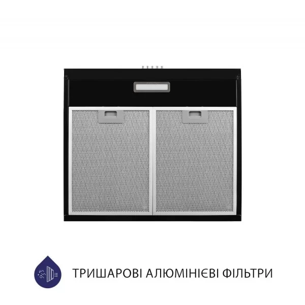 Витяжка пласка Minola HPL 504 BL