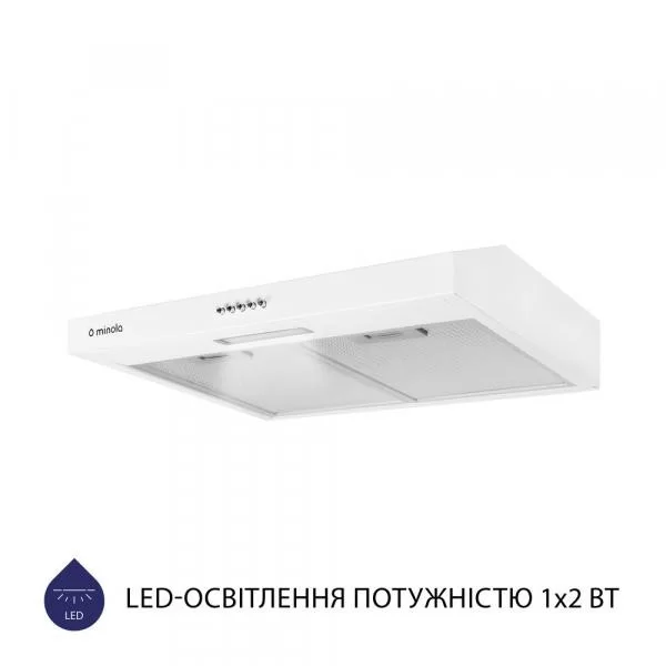 Витяжка пласка Minola HPL 504 WH