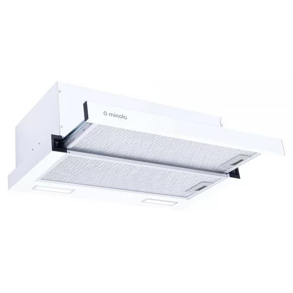 Витяжка телескопічна Minola HTL 6215 WH 700 LED
