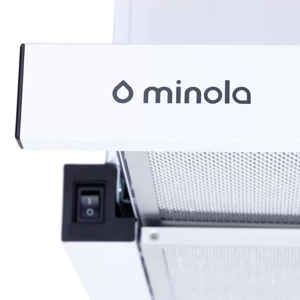 Витяжка телескопічна Minola HTL 6215 WH 700 LED