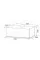 Витяжка вбудована GRANADO Palamos 4613-1200 White glass