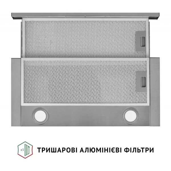 Витяжка телескопічна Perfelli TL 6622 I 1000 LED