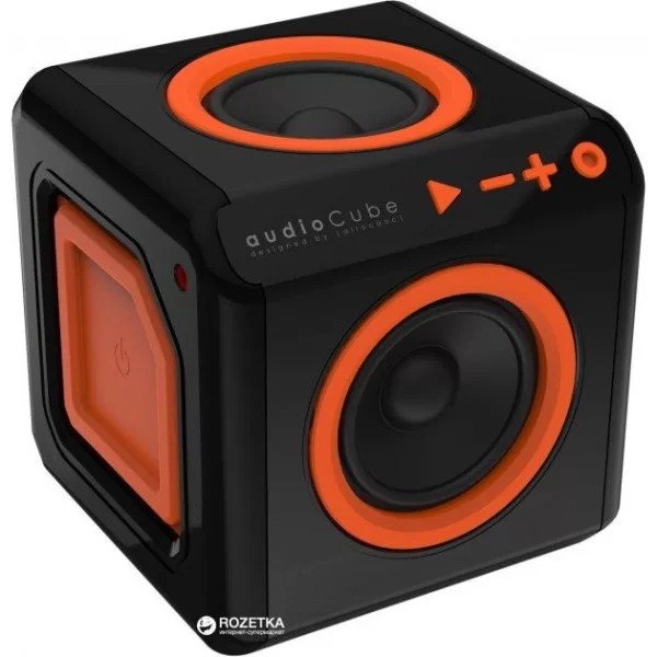 Портативна колонка Allocacoc audioCube Black/Orange (3802/EUACUB)