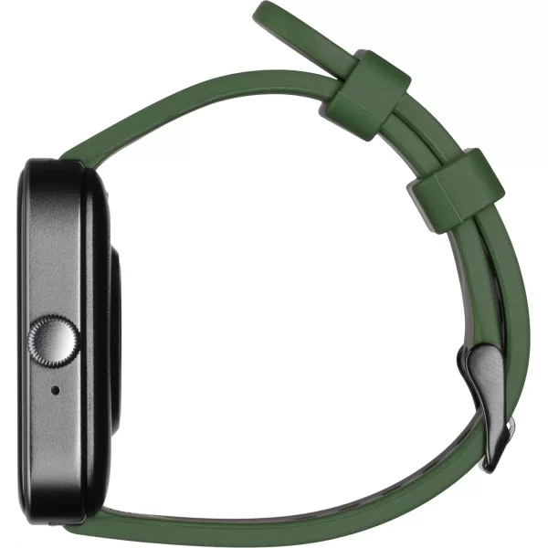 Смарт-годинник 2E Alpha SQ Music Edition 46mm Black-Green (2E-CWW40BKGN)