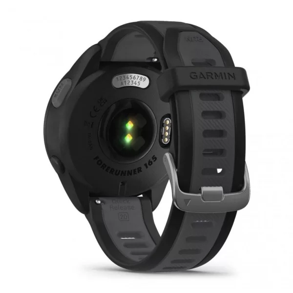 Смарт-годинник Garmin Forerunner 165 Black/Slate Gray (010-02863-20)