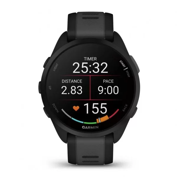 Смарт-годинник Garmin Forerunner 165 Black/Slate Gray (010-02863-20)