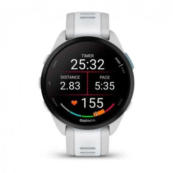 Смарт-годинник Garmin Forerunner 165 Mist Gray/Whitestone (010-02863-21)