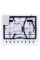 Варильна поверхня газова Weilor GM W614 BL