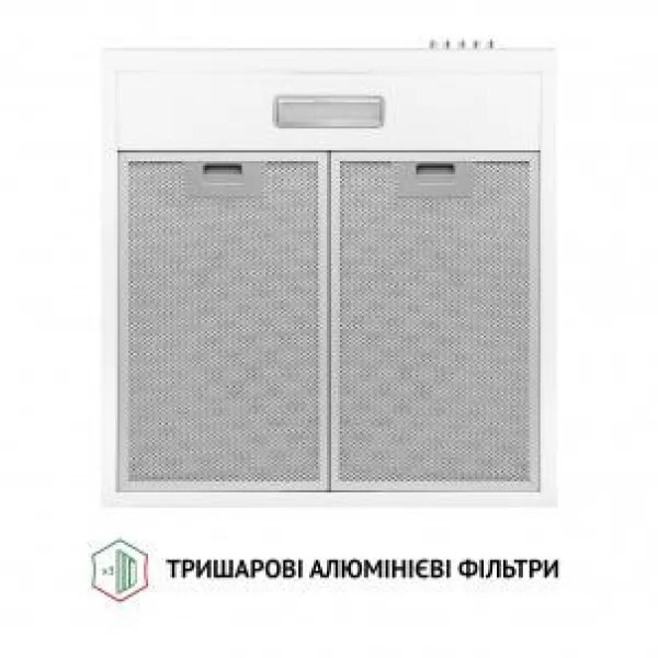 Витяжка пласка Perfelli PL 5124 WH LED