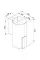 Витяжка декоративна VDB TUBE P GLASS BLACK